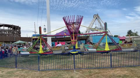 Fun rides at the State Fair