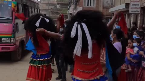 Chapagau Lakhe Dance