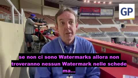 📣🔴 IL DIRETTORE DELL'AUDIT KEN BENNETT CONFERMA CHE LE LUCI UV SONO USATE PER CERCARE I WATERMARKS