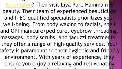 Get the best Waxing Service in West Kensington