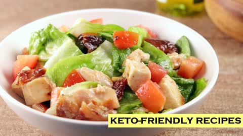 Keto Honey-Mustard Rotisserie Chicken Salad