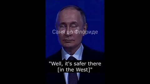 Putin's quote about Western democracy. How's life in Paris?