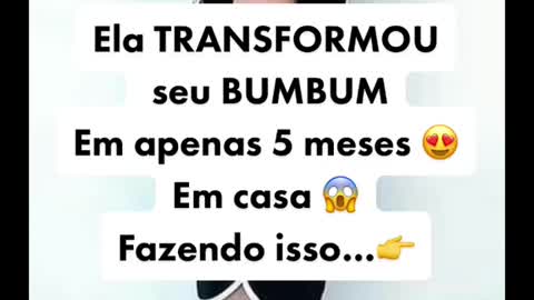 🤩Bumbum enorme nunca foi tão fácil