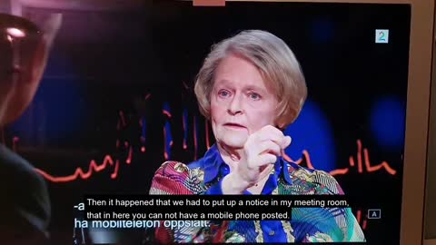 Gro Harlem Brundtland EMF - Skavlan