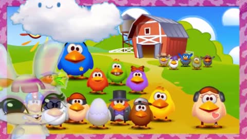 song funny chickens - music for kids dacing - songs for kids