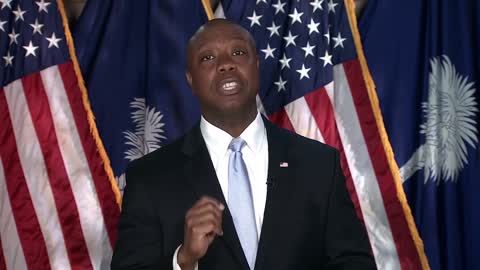 April 28th, 2021 Senator Tim Scott delivers the Republican Response to the Biden Address to Congress (full)