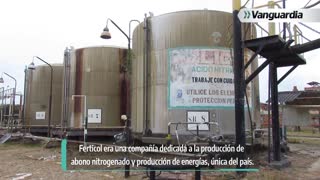 Video: Las ruinas en las que quedó la planta de Ferticol en Santander