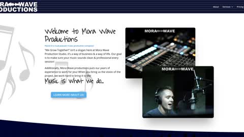 Official Website of Mora Wave Productions Inc. designed by Executive Solution Systems LLC