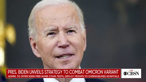 Biden unveils strategy to combat Omicron variant