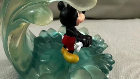 Disney Parks Mickey Mouse Splash Mountain Figurine #shorts