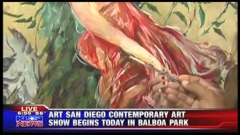 Marta Wiley_ Art San Diego Brad Perry_ KUSI News