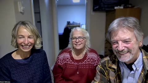 Rencontre du 20 janvier 2024, avec Robert Béliveau, Chantal et Lucie