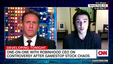 CNN 1/29/2020 Cuomo Robinhood CEO