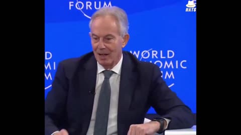 War criminal and globalist Tony Blair talking about digital surveillance for the unvaccinated