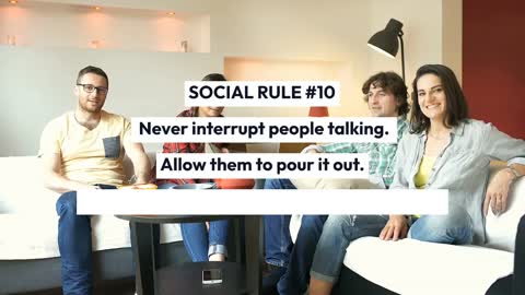 Social Rules To Give You Peace