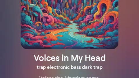 Voices in My Head dark trap music 2024 verson 1