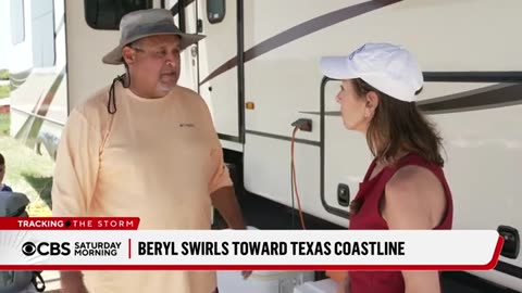 Beryl expected to regain hurricane strength ahead of Texas landfall CBS News