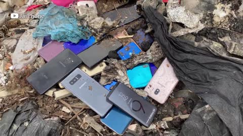 Restore Abandoned Phone Found From Rubbish, Destroyed Phone Restoration