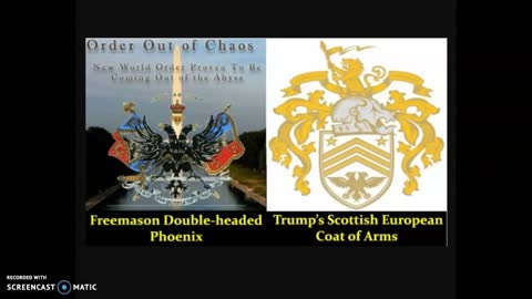 Donald Trump is a 33 degree Scottish Rite freemason + LINK Below to information on Trump's Life. It's Not Just the coat of arms