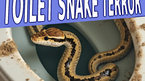 TOILET SNAKE TERROR