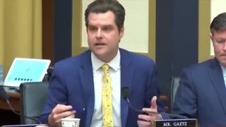 Gaetz OBLITERATES The Left For Weaponizing Federal Law Enforcement Against Americans