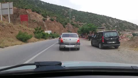 Ourika Road beautiful and picturesque scenery