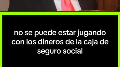 EL DIRECTOR DELA CAJA DE SEGURO SOSIAL LAO CORTEZ, SE AN ROBADO 1,OOOMILLONES DE DÓLARES