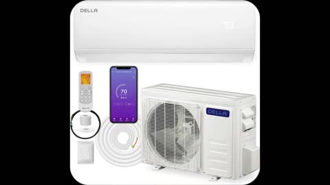 DELLA 16500 BTU Mini Split Air Conditioner