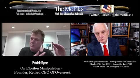 Patrick Byrne - CEO of Overstock Discusses Election Fraud