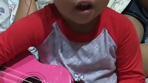 The Singing Sensation 3-Year Old Kid