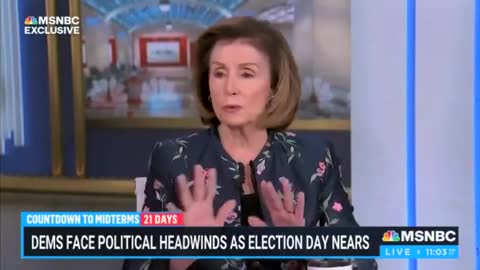 Crazy Nancy Thinks Americans Do Not Care About Lawless Cities And Inflation