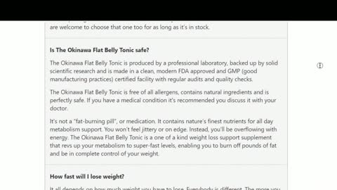 BEWARE of the Okinawa Flat Belly Tonic! Okinawa Flat Belly Tonic REVIEW: I REVEAL THE TRUTH!