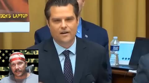 'IS HUNTER A TH..REAT' FBI Official Left SPEECHLESS At Matt Gaetz' SH0CKING Opening Question