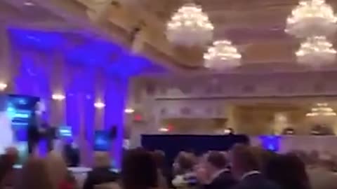 President Trump Speaks at Mar-a-Lago