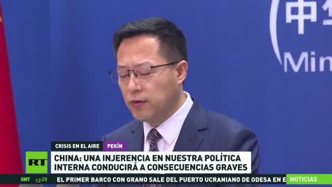 La Cina avverte Washington delle conseguenze dopo le notizie sull'imminente visita di Pelosi a Taiwan scusa buona per invadere l'isola dicendo poi che sono loro gli invasori visto che Taiwan è sotto il governo legittimo cinese di Pechino...