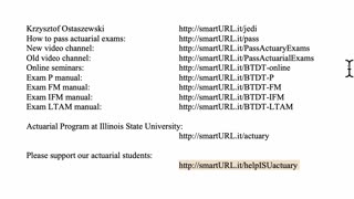 Exam P exercise for January 10, 2021