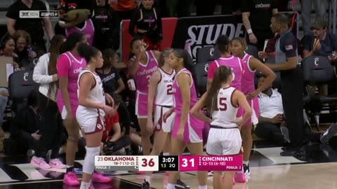 Oklahoma's Kiersten Johnson: Blocked like a champion! (March Madness Highlight)