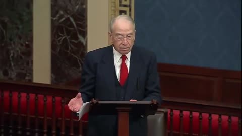 'Godspeed, My Friend': Chuck Grassley Gets Choked Up Remembering Bob Dole