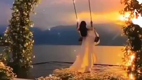 Romantic video - lovely moment