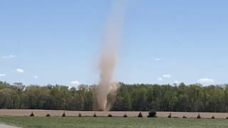 Dust Devil in Farmer's Field