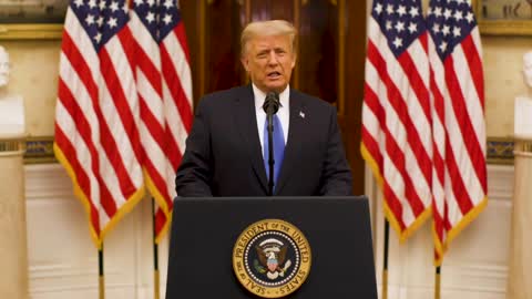 President Donald J. Trump's farewell address to the US nation