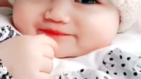 Cute Baby Smile Status Video