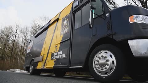 U.S. Army Culinary Outpost Food Truck