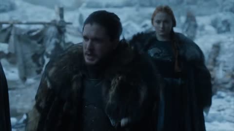 Jon asks the Wildlings to fight House Bolton