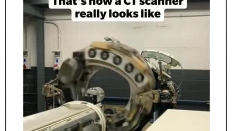 That's show a CT scanner really look like