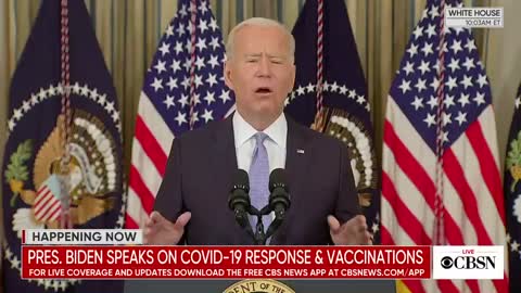 Biden blames the unvaccinated: "they are causing a lot of damage,"