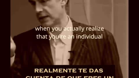 No puedes ser un hombre a menos que muera... Tu padre - Jordan Peterson