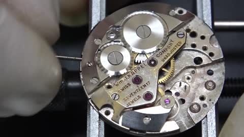 Restoration of a rare vintage ww2 military watch - nickel and chrome plating - Sanford AS1123