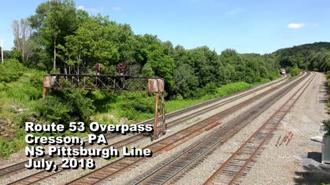 BNSF Trains Across the Colorado River @ Topock