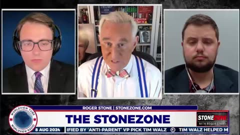 Walz Stolen Valor Drags Kamala Down - The StoneZONE with Roger Stone